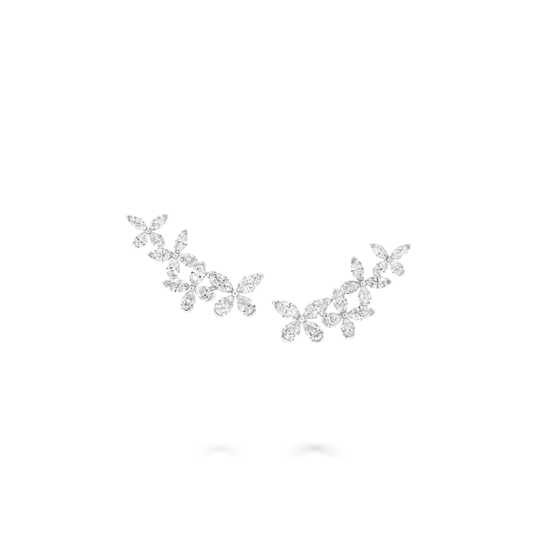 Gr*ff CLASSIC BUTTERFLY PETITE D1am0nd EAR CLIMBER RGE1819